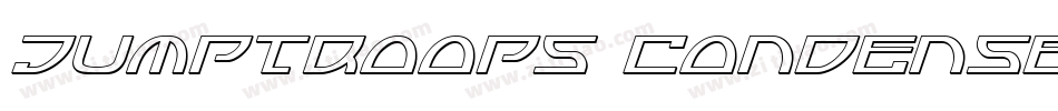 Jumptroops Condensed字体转换
